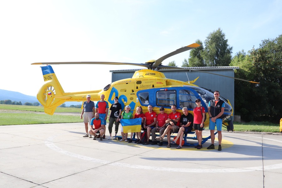 Проект Senior Rescuers Club: команда ГО “ГРЦ” відвідала чеських колег (фото)